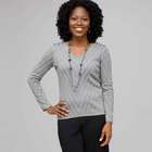Long Sleeve V-Neck Sweater, , small