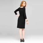 Cowl Drape Sarong Dress, , small