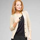 3/4 Sleeve V-Neck Cardigan, , small