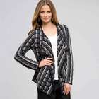 Open Front Texture Cardigan, , small