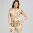 Short Sleeve Printed Blouse., , small